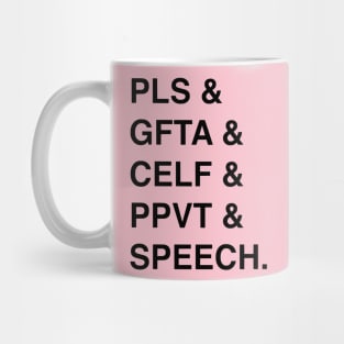 ALL THE TESTS Mug